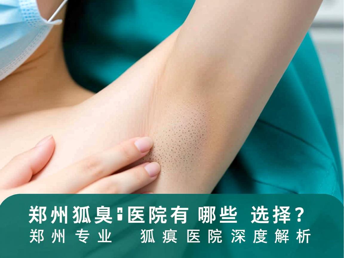 郑州狐臭医院有哪些选择？郑州专业狐臭医院深度解析