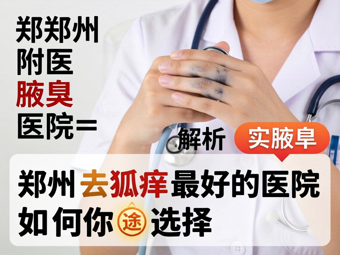 郑州附医腋臭医院解析，郑州去狐臭最好的医院如何选择
