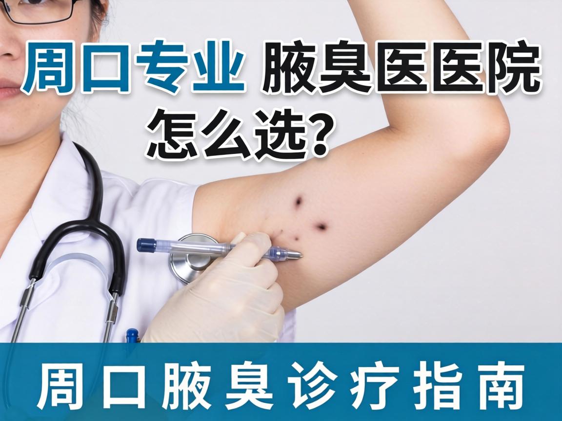 周口专业腋臭医院怎么选？周口腋臭诊疗指南