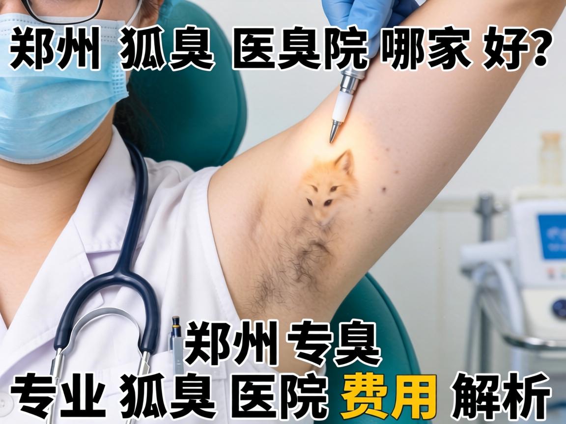 郑州狐臭医院哪家好？郑州专业狐臭医院费用解析