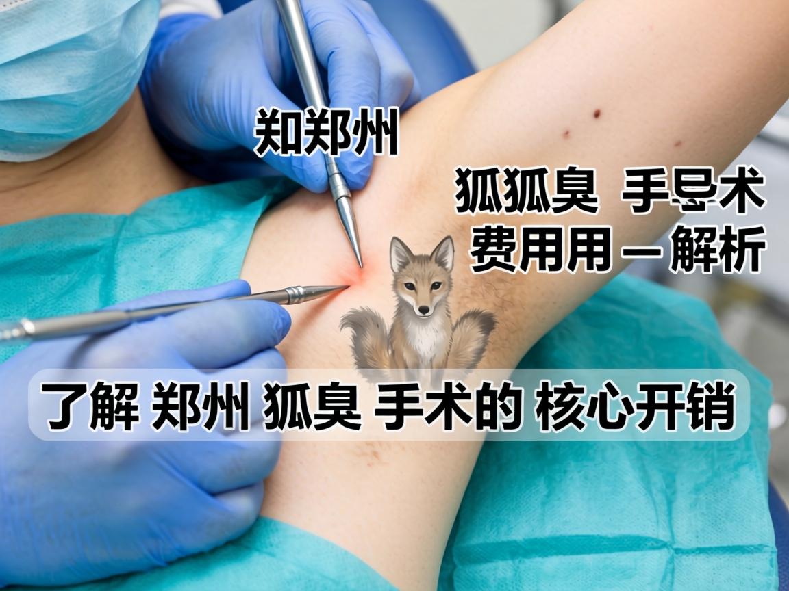 郑州狐臭手术费用解析，了解郑州狐臭手术的核心开销