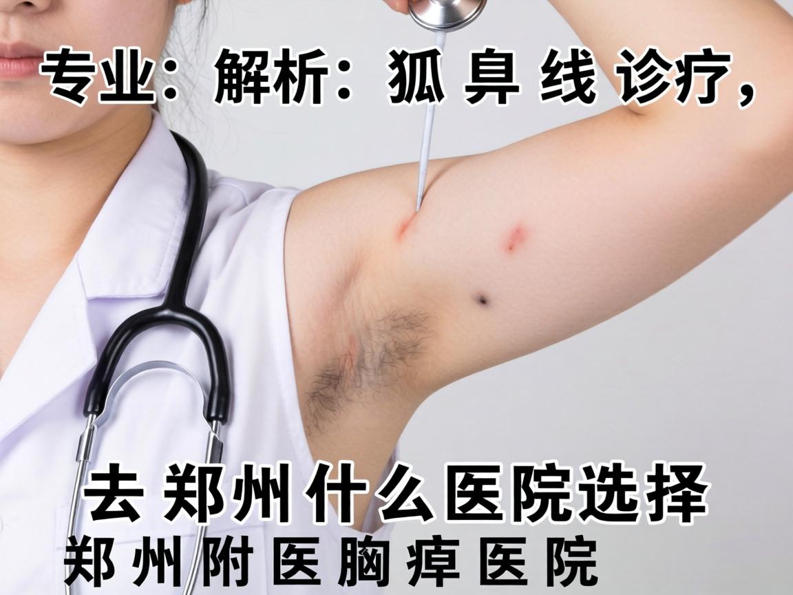 专业解析狐臭诊疗，去郑州什么医院选择郑州附医腋臭医院