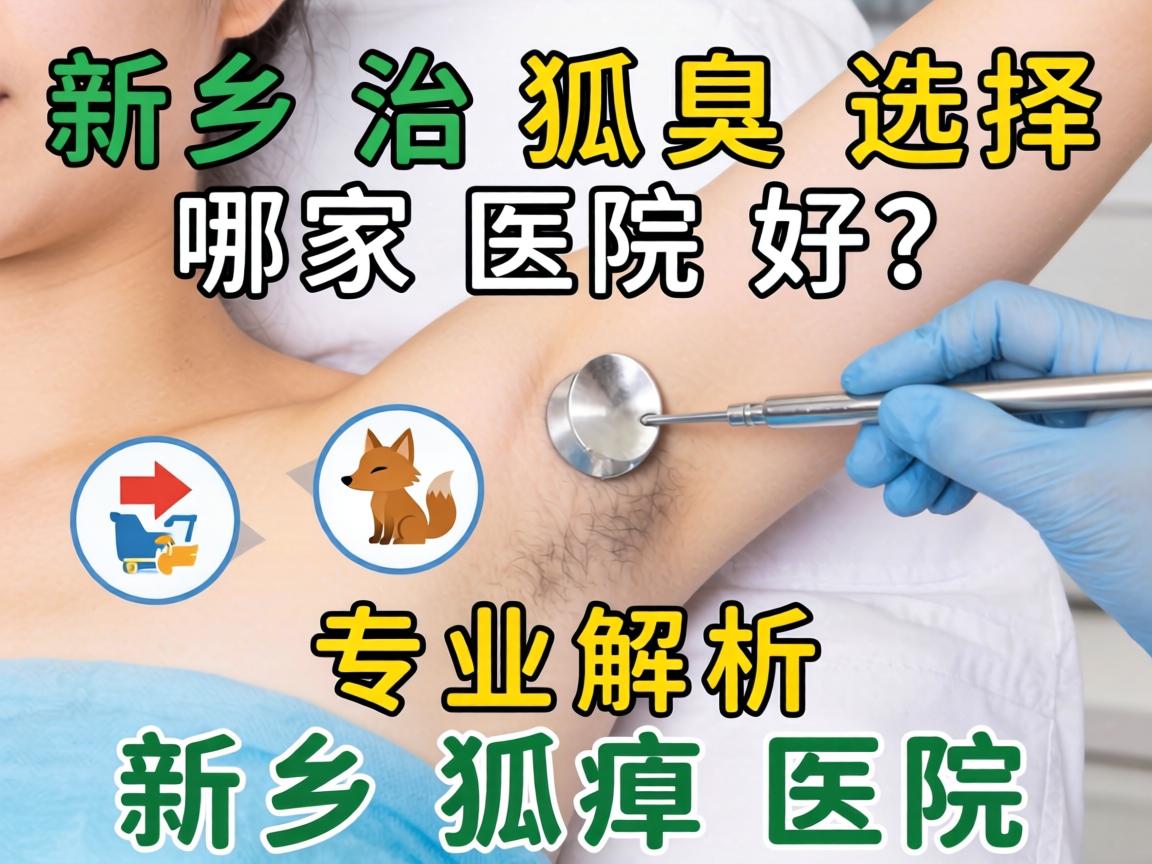 新乡治狐臭选择哪家医院好？专业解析新乡狐臭医院