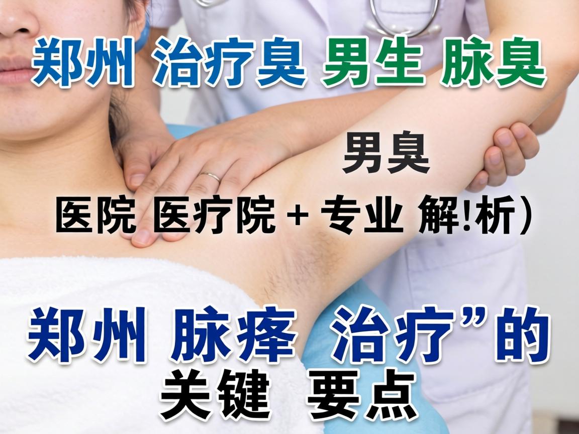 郑州治疗男生腋臭医院专业解析，郑州腋臭治疗的关键要点