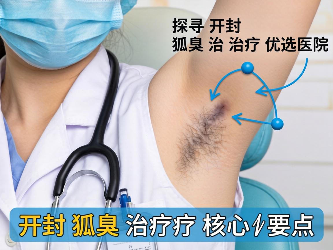 探寻开封狐臭治疗优选医院，详解开封狐臭治疗核心要点
