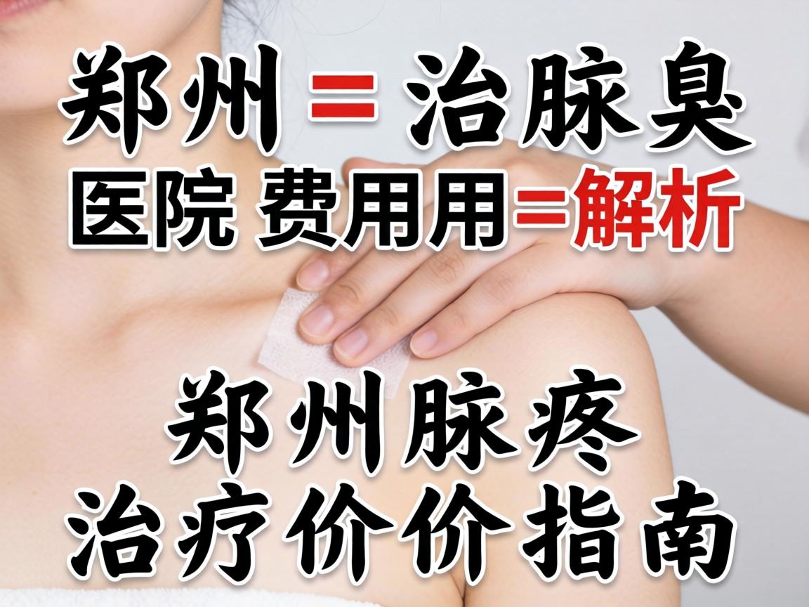 郑州治腋臭医院费用解析，郑州腋臭治疗价格指南