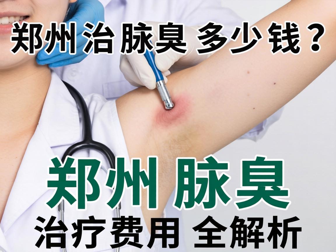 郑州治腋臭多少钱？郑州腋臭治疗费用全解析