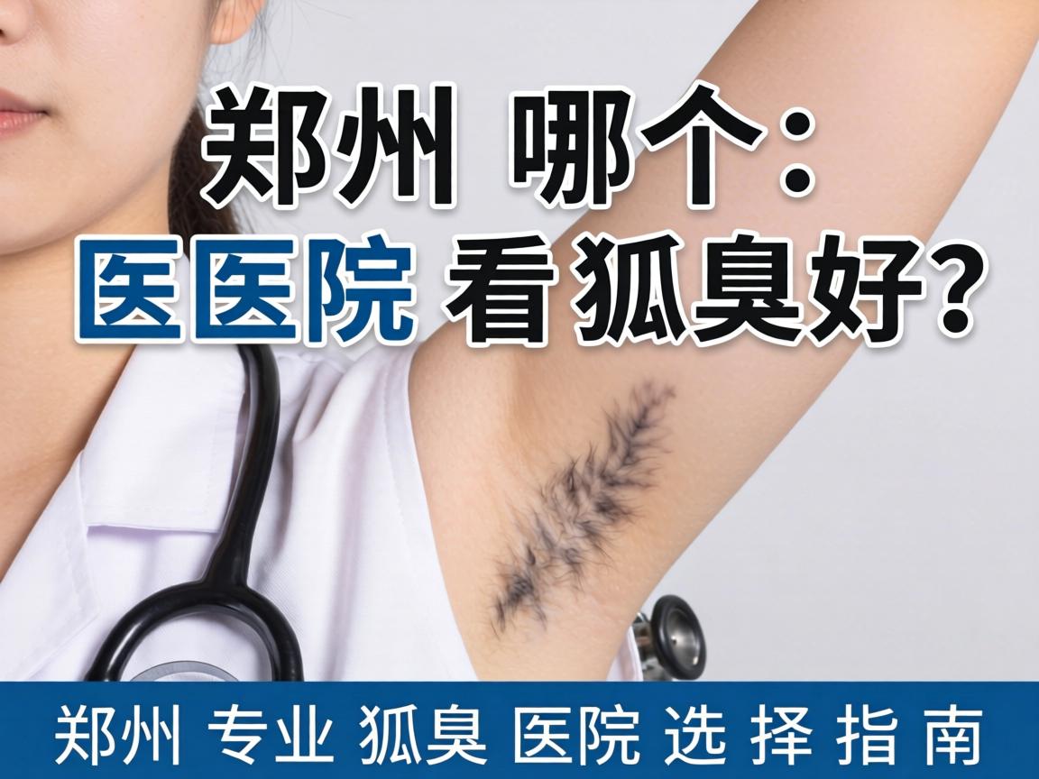 郑州哪个医院看狐臭好？郑州专业狐臭医院选择指南