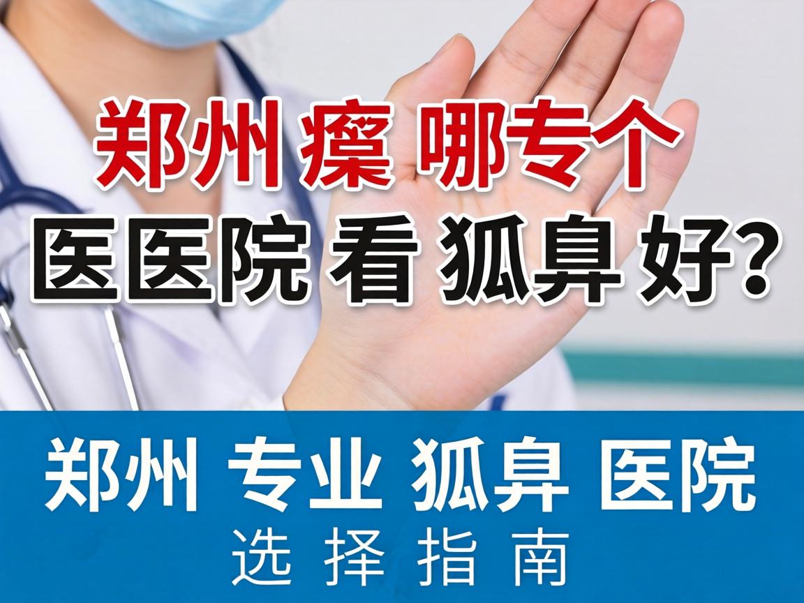 郑州哪个医院看狐臭好？郑州专业狐臭医院选择指南