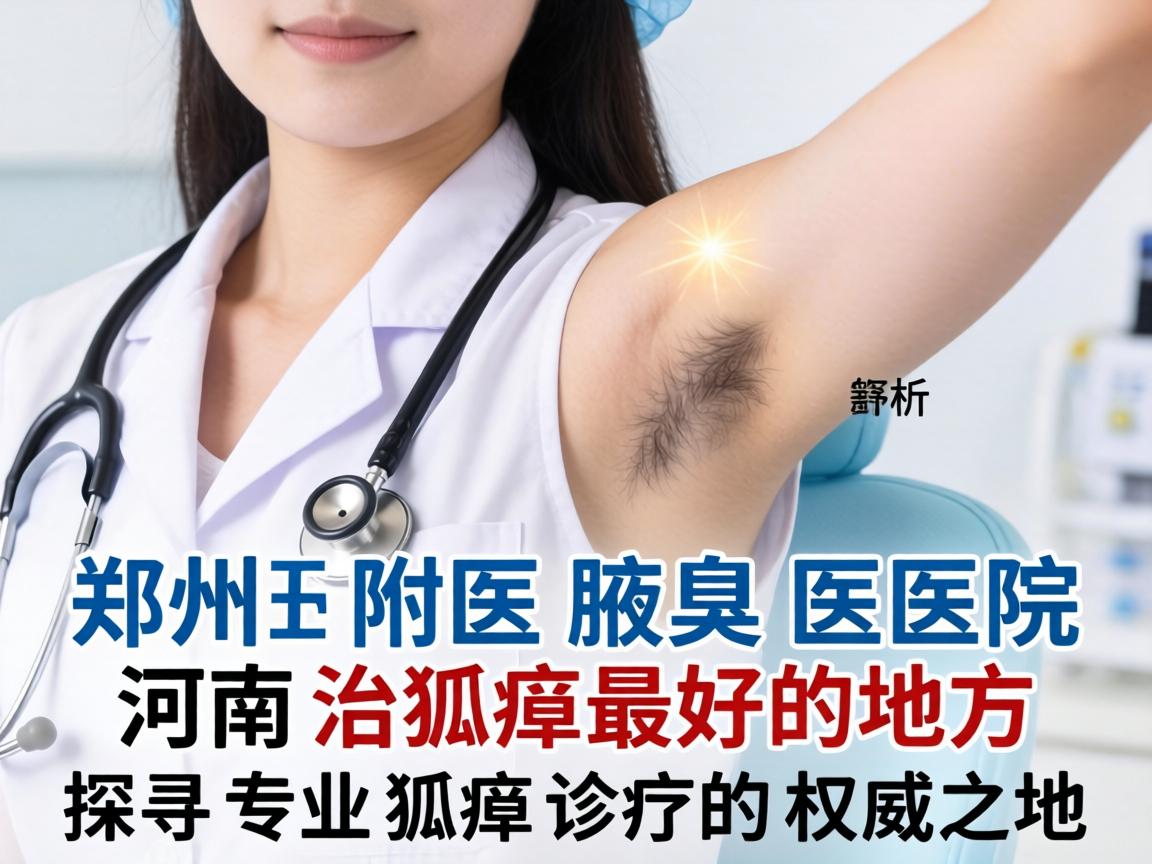 郑州附医腋臭医院解析，河南治狐臭最好的地方，探寻专业狐臭诊疗的权威之地