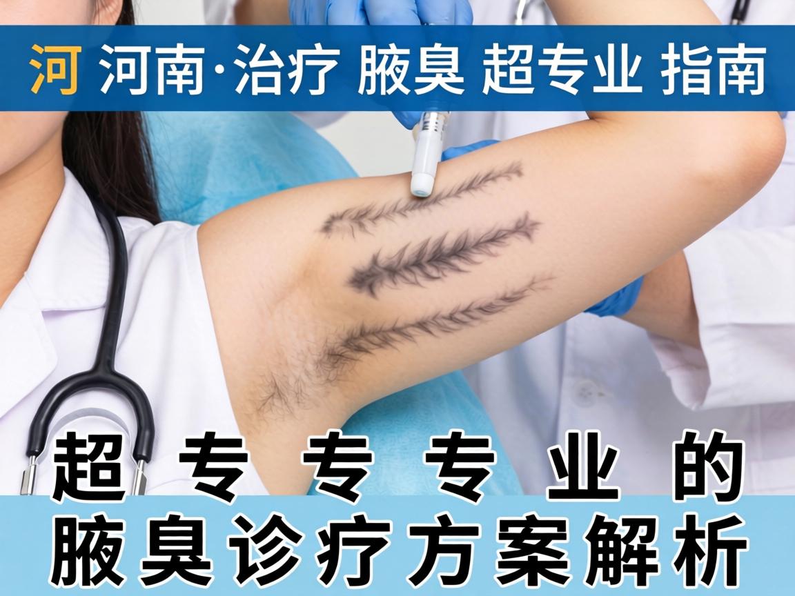 河南治疗腋臭超专业指南，超专业的腋臭诊疗方案解析