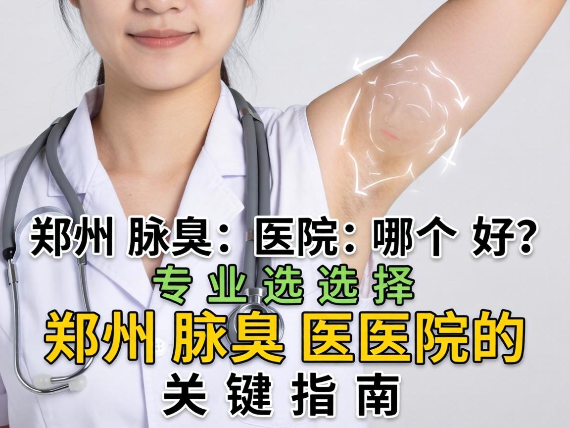 郑州腋臭医院哪个好？专业选择郑州腋臭医院的关键指南
