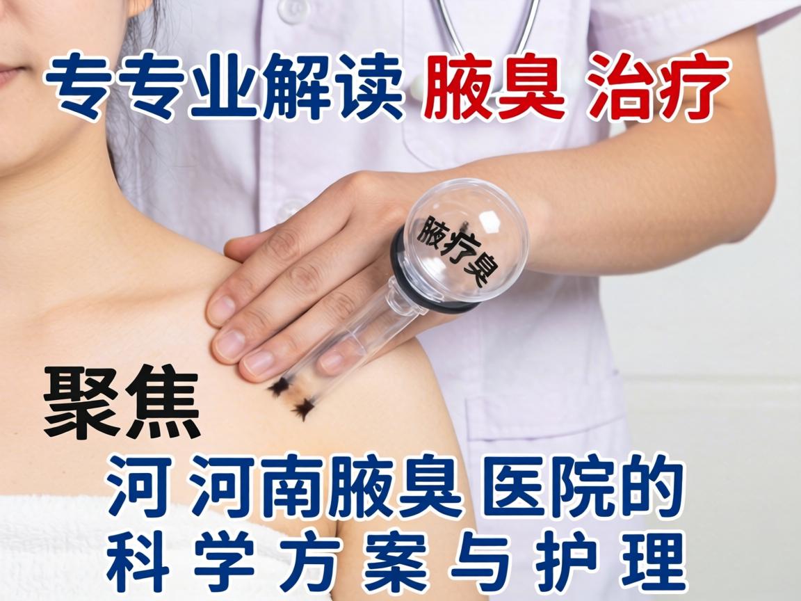 专业解读腋臭治疗，聚焦河南腋臭医院的科学方案与护理