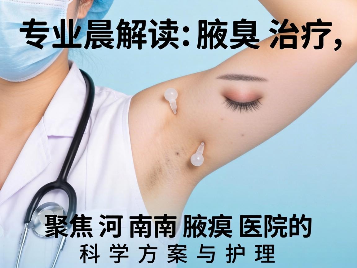 专业解读腋臭治疗，聚焦河南腋臭医院的科学方案与护理
