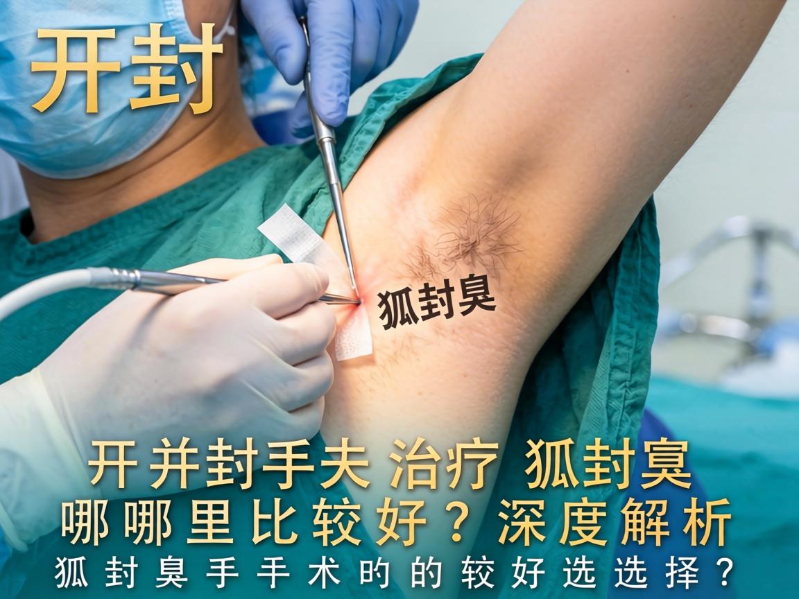 开封手术治疗狐臭哪里比较好？深度解析狐臭手术的较好选择