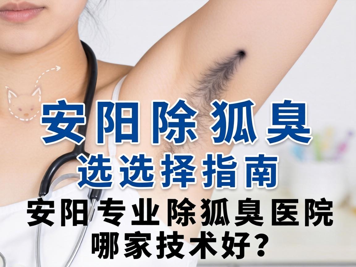 安阳除狐臭医院选择指南，安阳专业除狐臭医院哪家技术好？