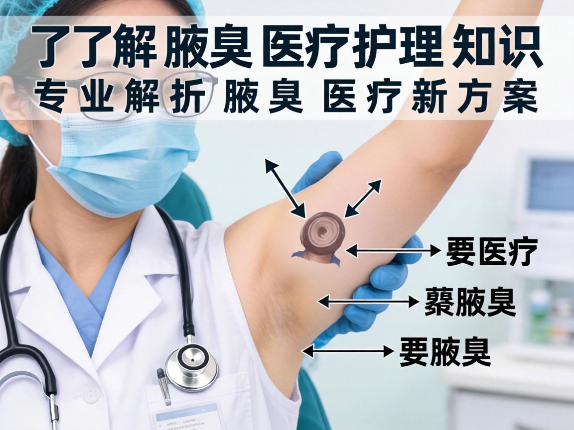 了解腋臭医疗护理知识，专业解析腋臭医疗新方案