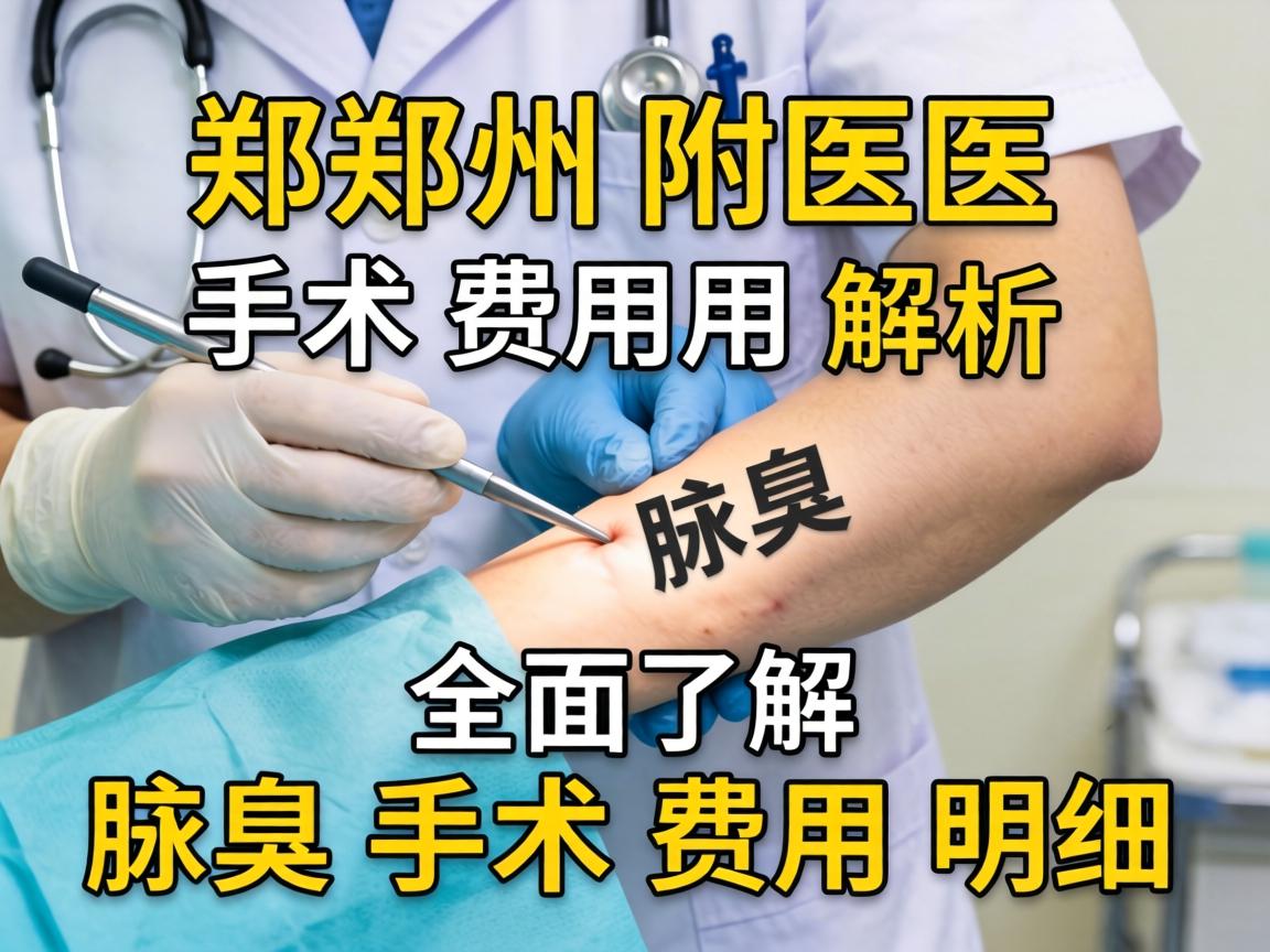 郑州附医腋臭手术费用解析，全面了解腋臭手术费用明细