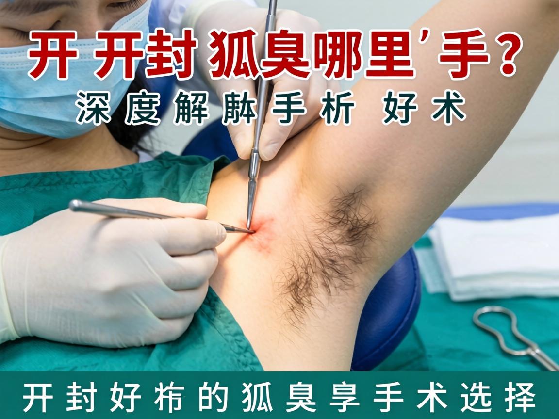 开封狐臭手术哪里好？深度解析开封好的狐臭手术选择
