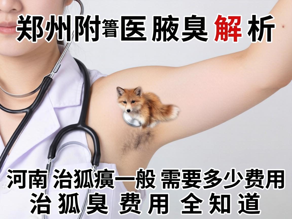 郑州附医腋臭解析，河南治狐臭一般需要多少费用，治狐臭费用全知道