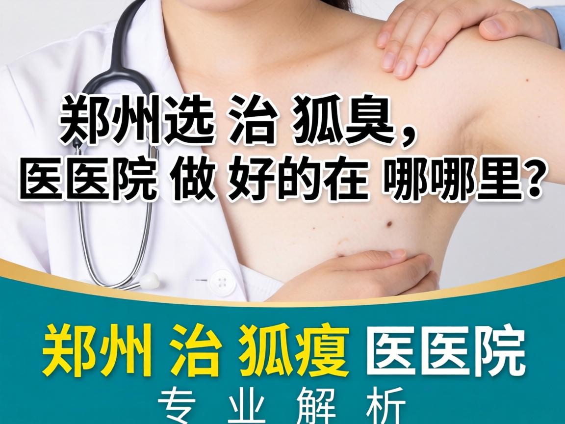 郑州治狐臭医院做好的在哪里？郑州治狐臭医院专业解析