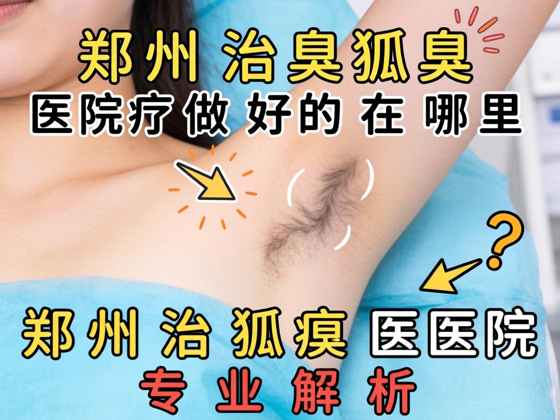 郑州治狐臭医院做好的在哪里？郑州治狐臭医院专业解析