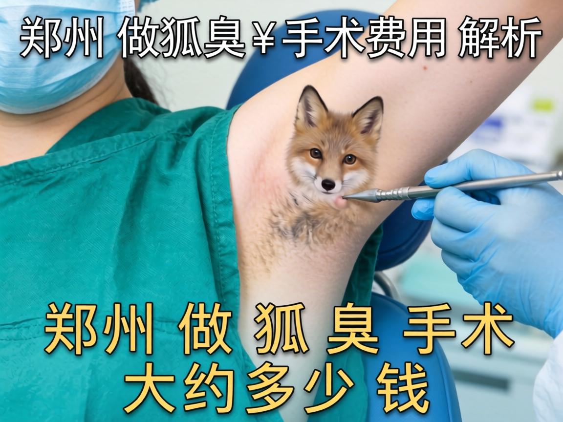 郑州狐臭手术费用解析，郑州做狐臭手术大约多少钱