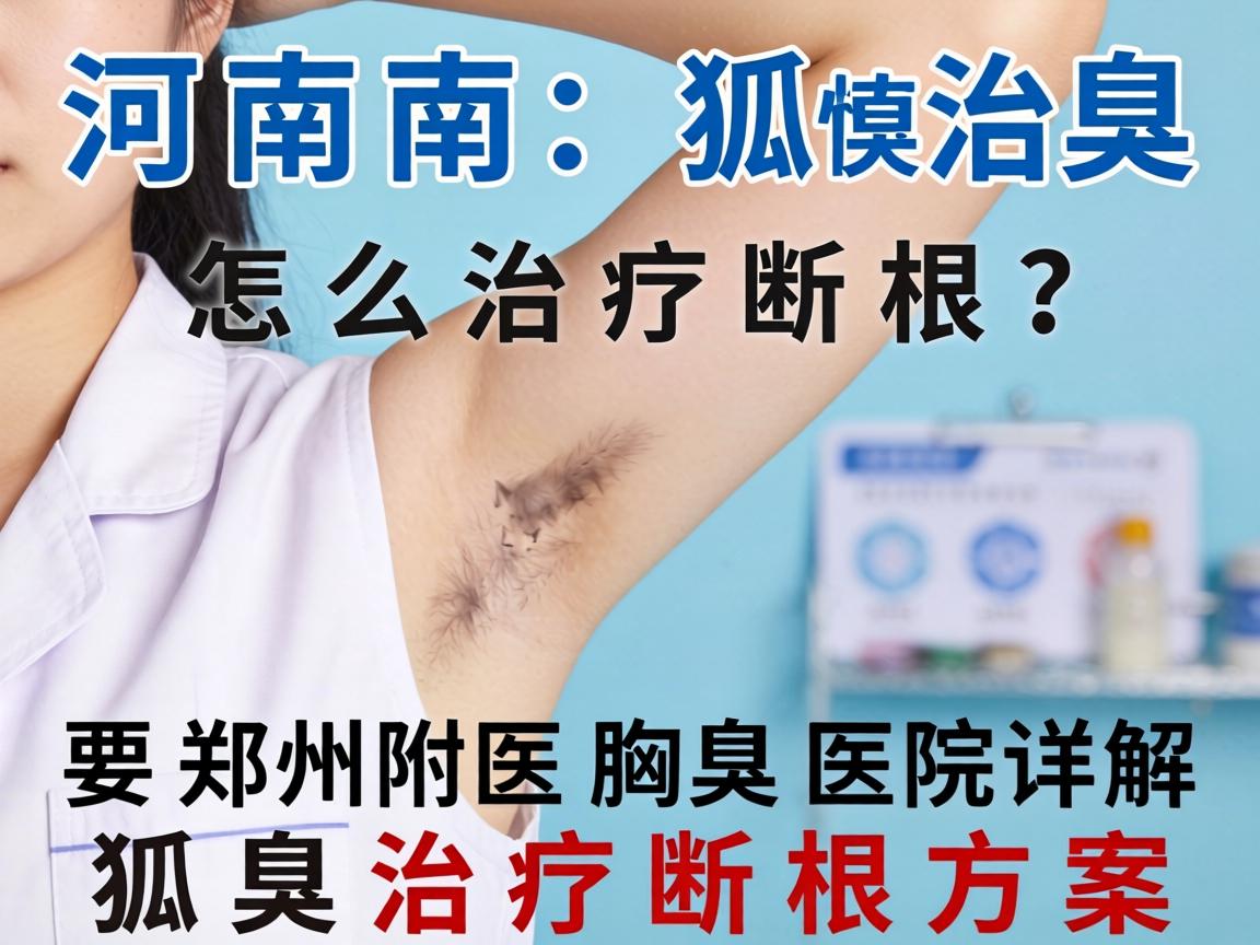 河南狐臭怎么治疗断根？郑州附医腋臭医院详解狐臭治疗断根方案