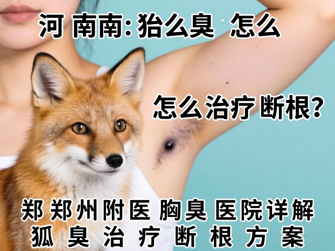 河南狐臭怎么治疗断根？郑州附医腋臭医院详解狐臭治疗断根方案
