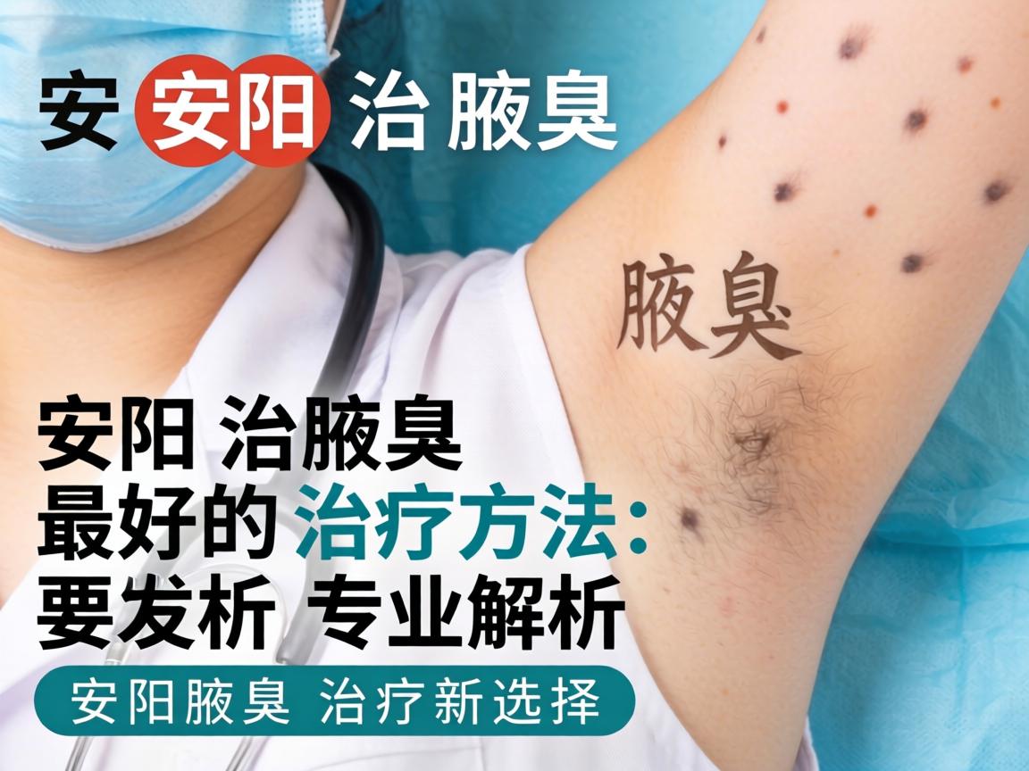 安阳治腋臭最好的治疗方法，专业解析安阳腋臭治疗新选择