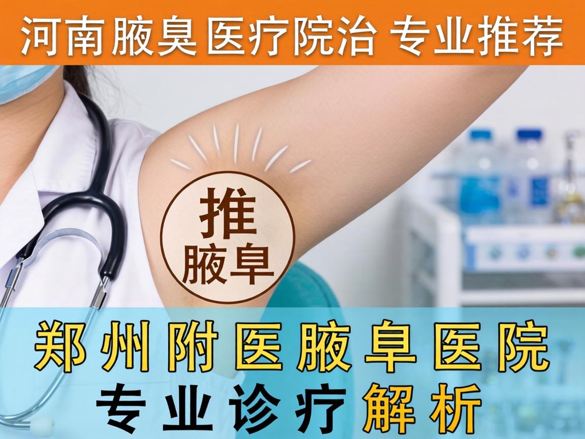 河南腋臭治疗医院专业推荐，郑州附医腋臭医院专业诊疗解析