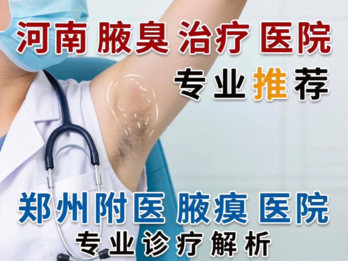 河南腋臭治疗医院专业推荐，郑州附医腋臭医院专业诊疗解析
