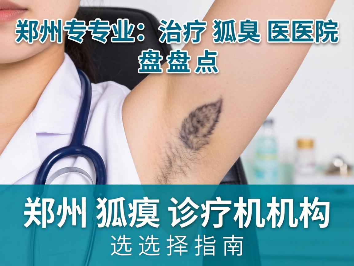 郑州专业治疗狐臭医院盘点，郑州狐臭诊疗机构选择指南