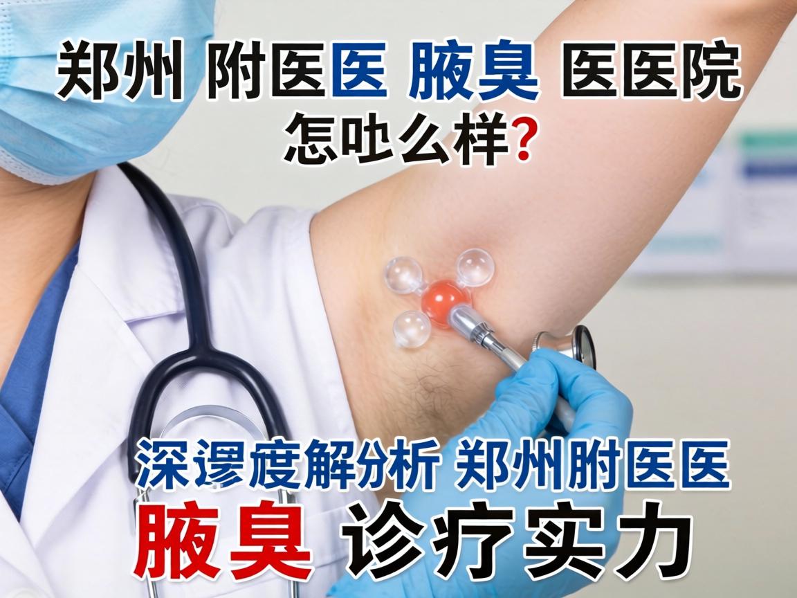郑州附医腋臭医院怎么样？深度解析郑州附医腋臭诊疗实力