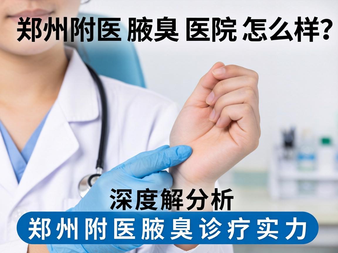 郑州附医腋臭医院怎么样？深度解析郑州附医腋臭诊疗实力