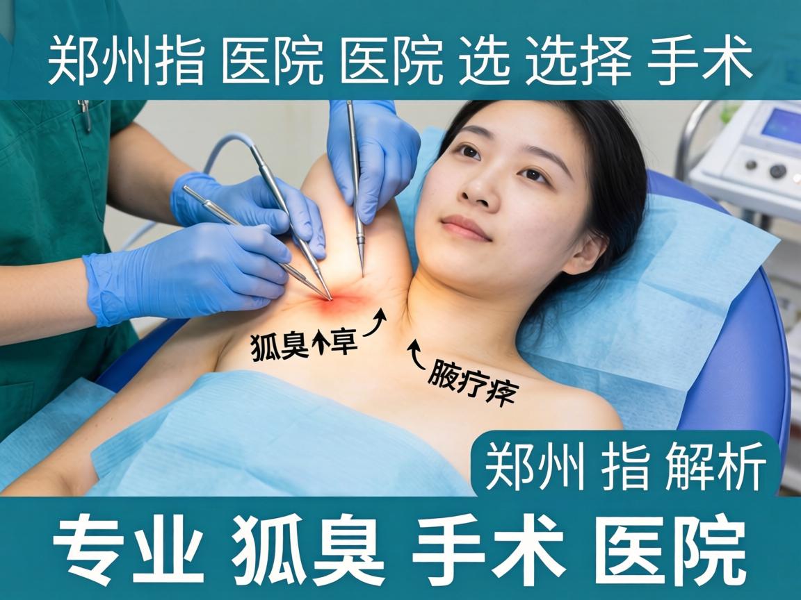 郑州狐臭手术医院选择指南，解析郑州专业狐臭手术医院
