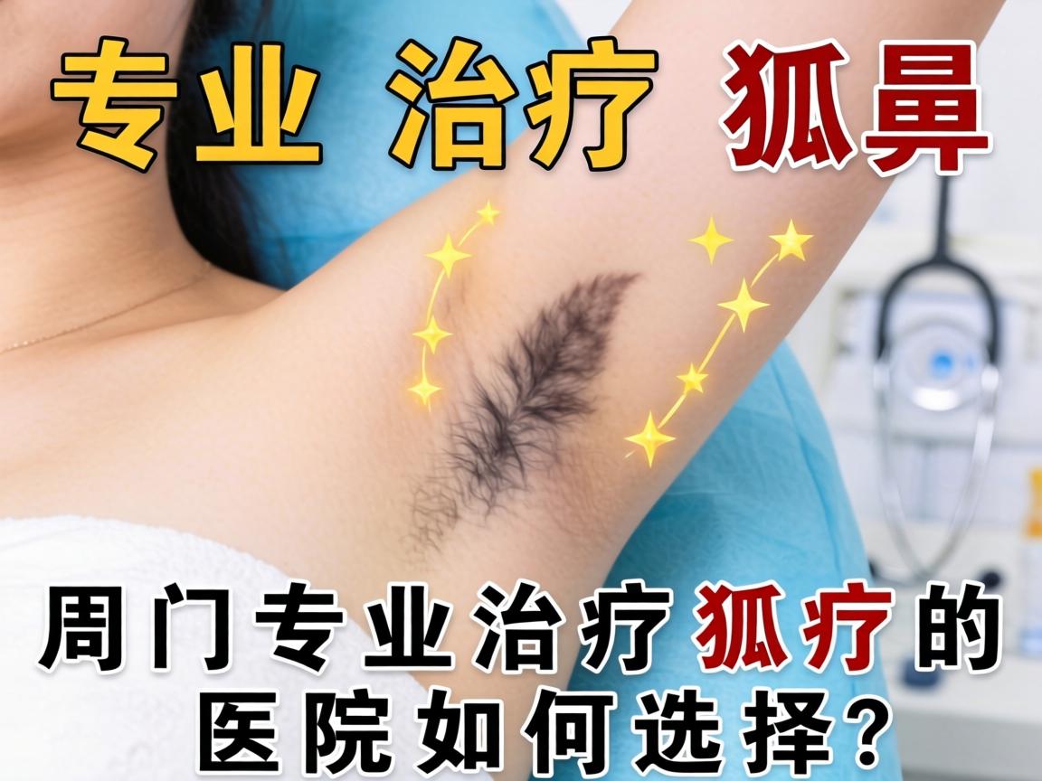 专业治疗狐臭，周口专业治疗狐臭的医院如何选择？