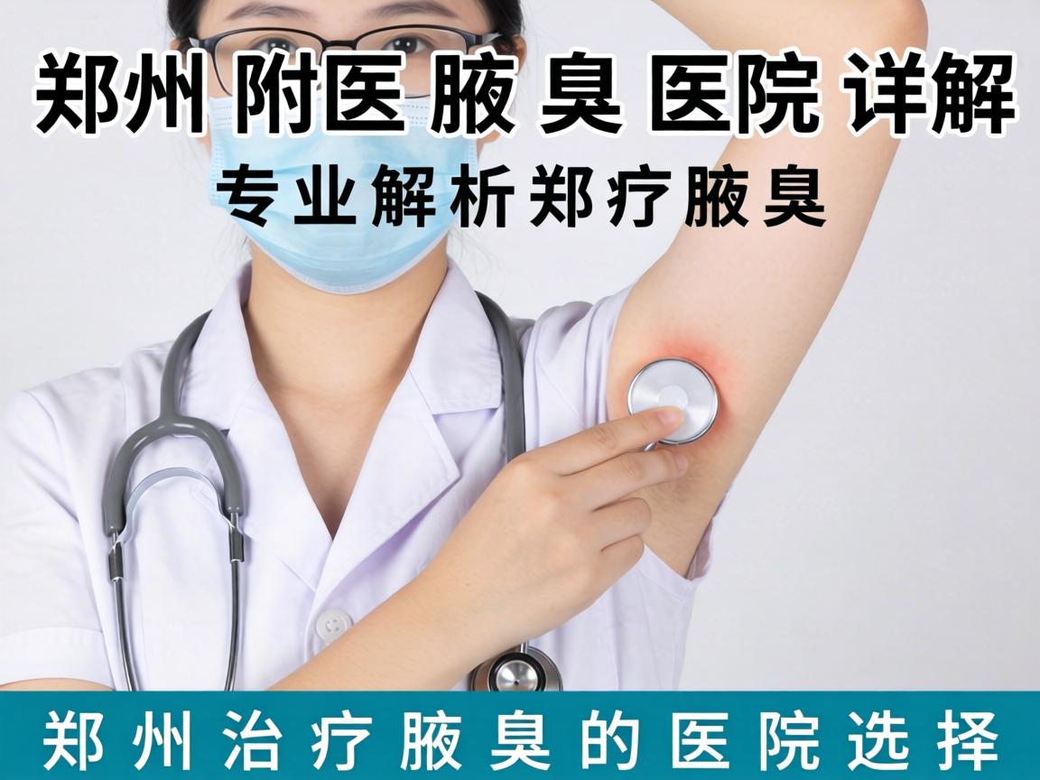 郑州附医腋臭医院详解，专业解析郑州治疗腋臭的医院选择
