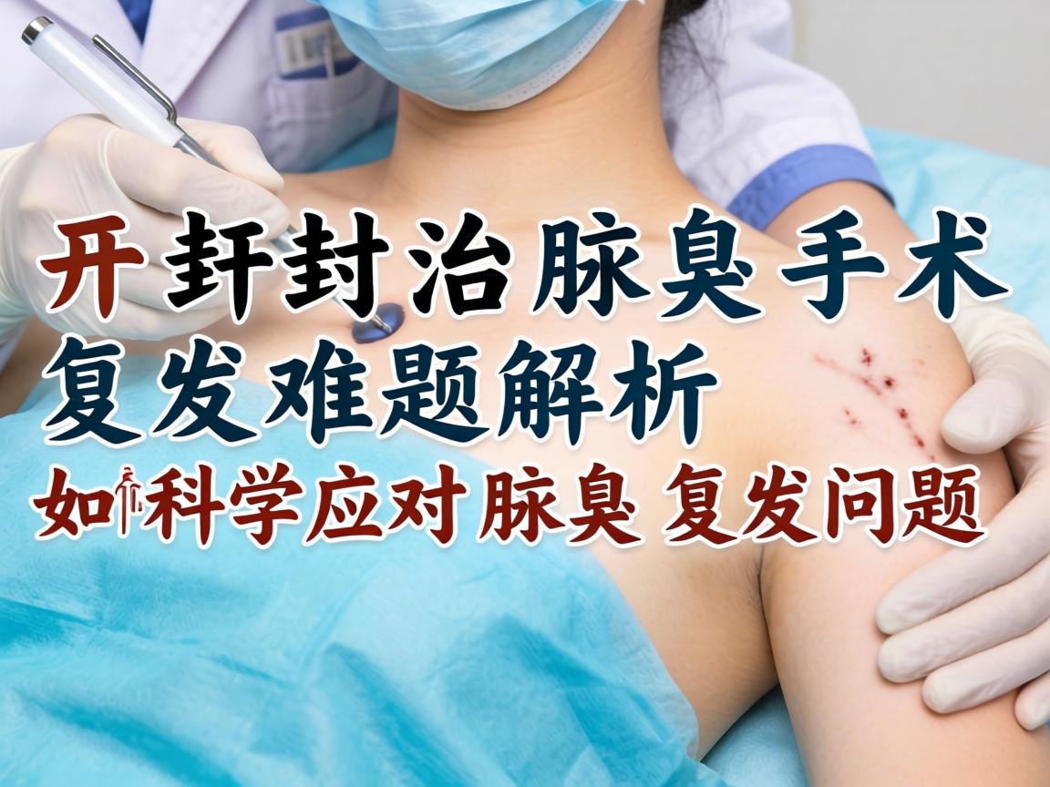 开封治腋臭手术复发难题解析，如何科学应对腋臭复发问题