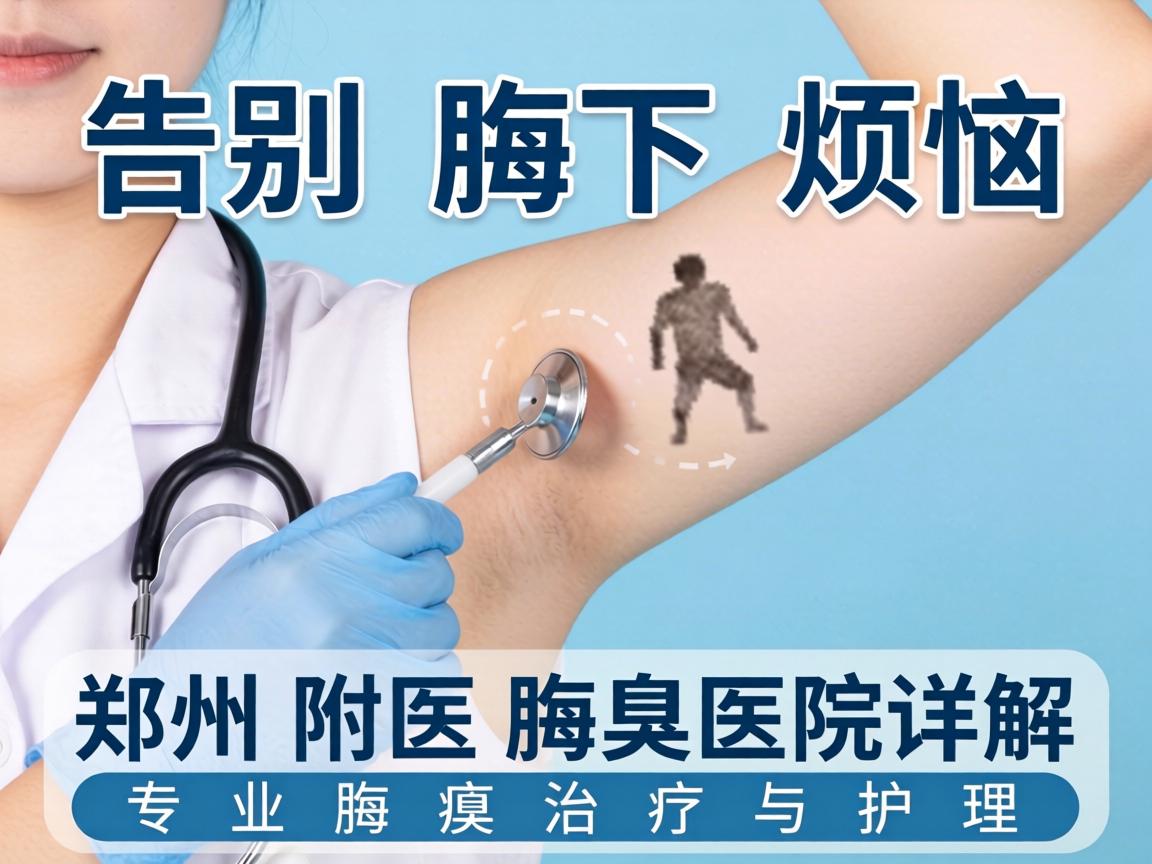 告别腋下烦恼，郑州附医腋臭医院详解专业腋臭治疗与护理