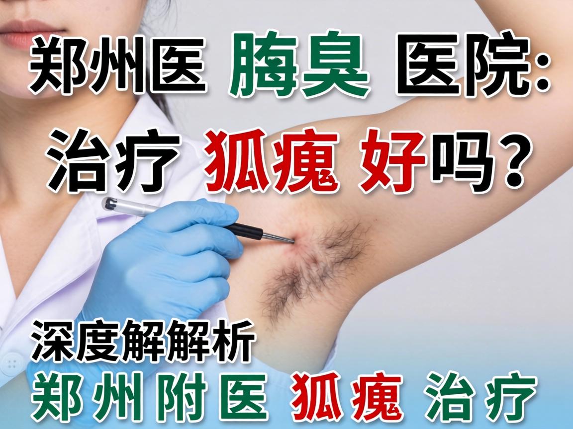 郑州附医腋臭医院治疗狐臭好吗？深度解析郑州附医狐臭治疗