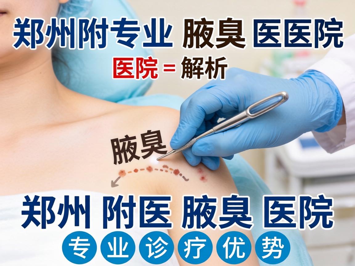 郑州专业腋臭医院解析,郑州附医腋臭医院专业诊疗优势 郑州专业腋臭医院解析,郑州附医腋臭医院专业诊疗优势