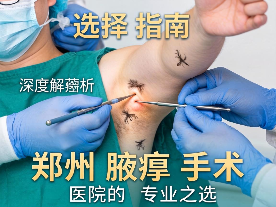 腋臭手术选择指南，深度解析郑州腋臭手术医院的专业之选