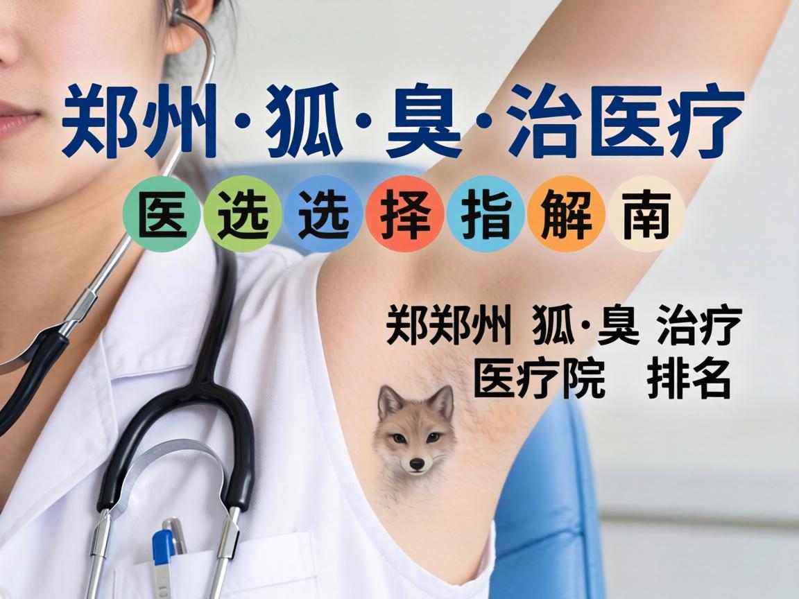 郑州狐臭治疗医院选择指南，解析郑州狐臭治疗医院排名