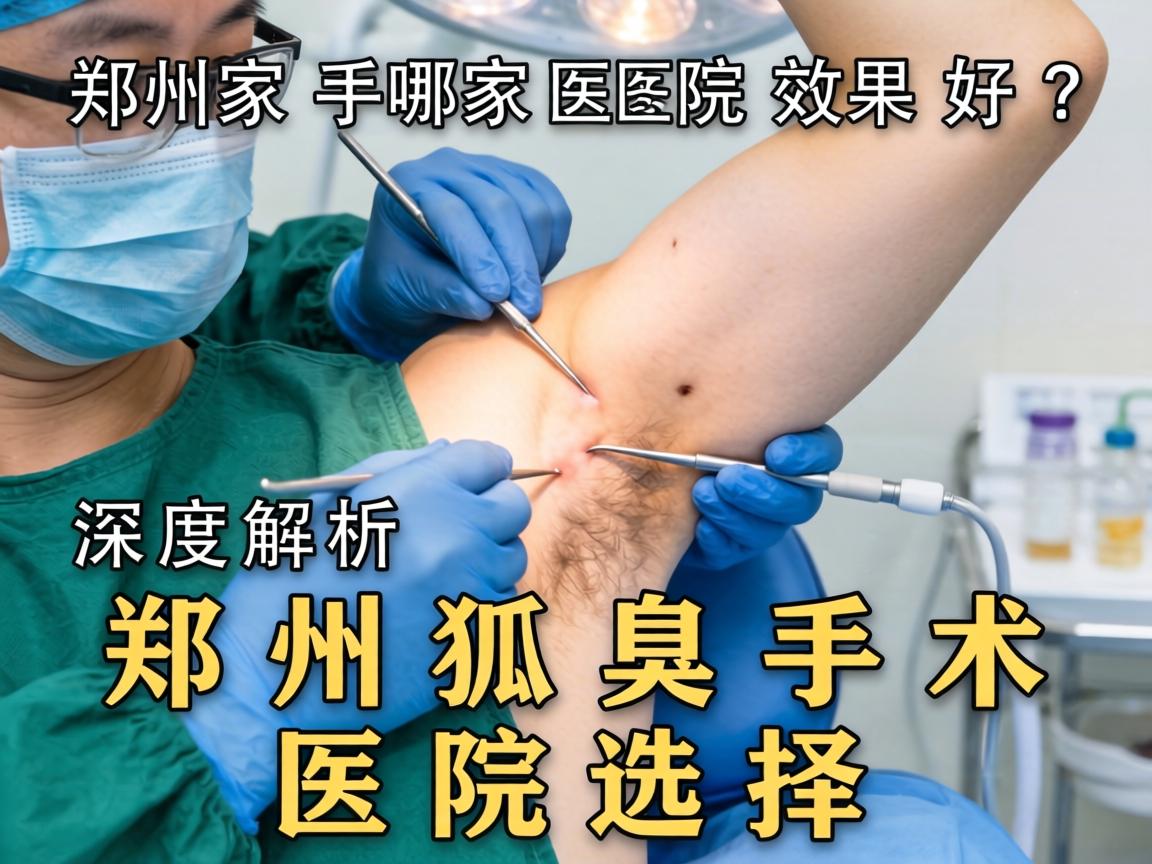 郑州狐臭手术哪家医院效果好?深度解析郑州狐臭手术医院选择 郑州狐臭手术哪家医院效果好?深度解析郑州狐臭手术医院选择