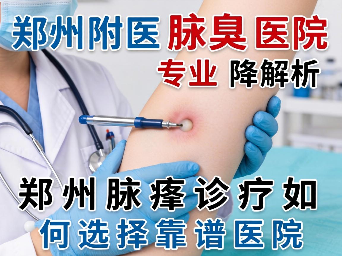 郑州附医腋臭医院专业解析，郑州腋臭诊疗如何选择靠谱医院