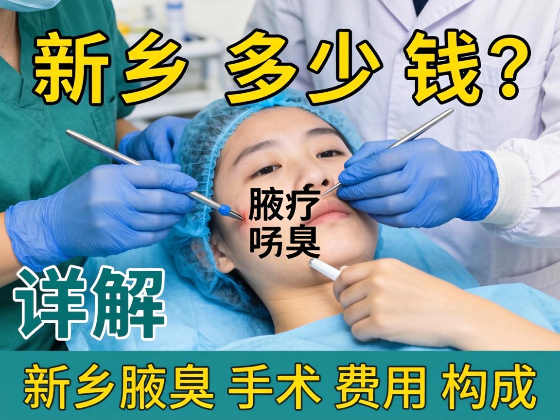 新乡腋臭手术多少钱？详解新乡腋臭手术费用构成