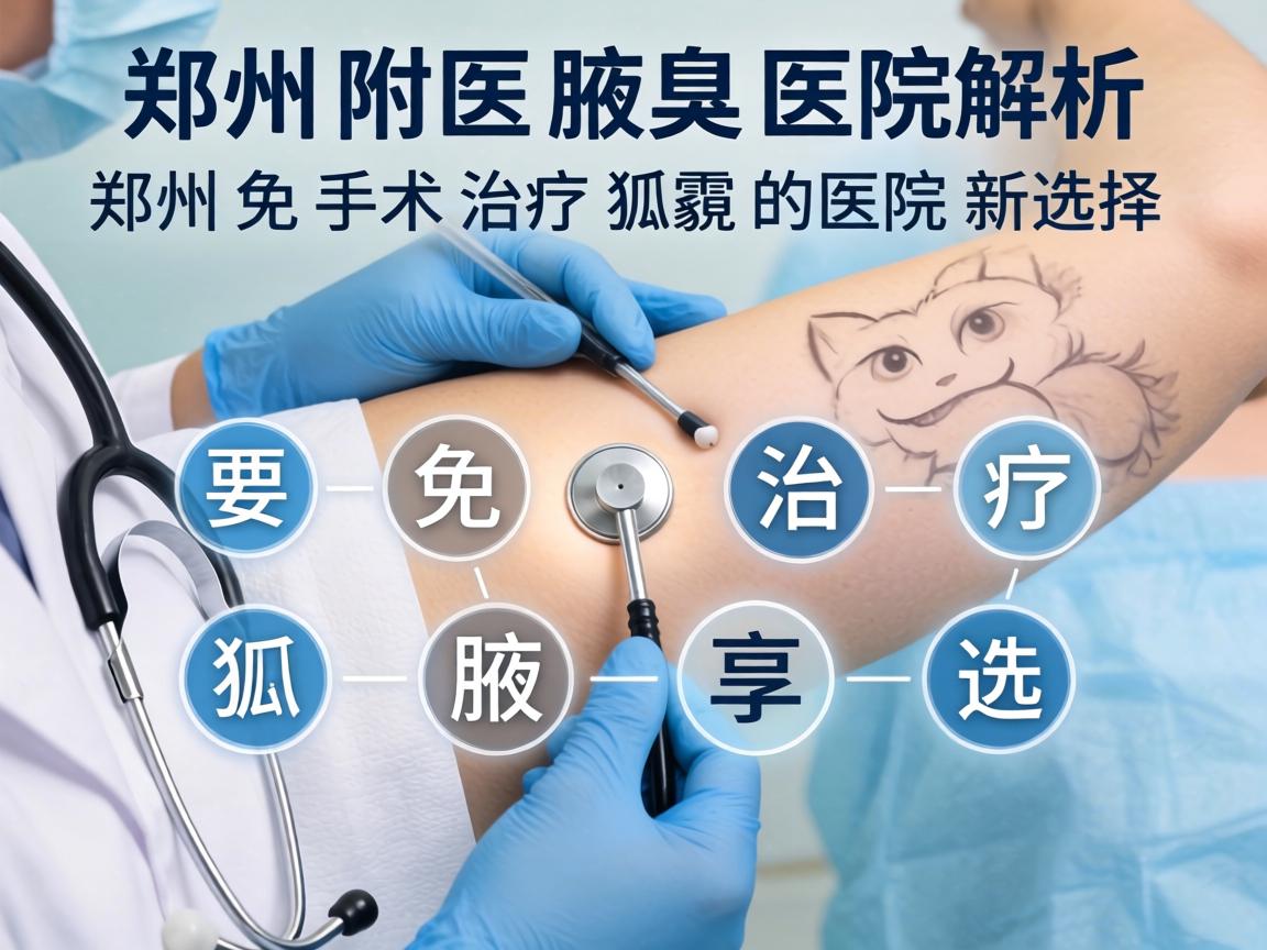 郑州附医腋臭医院解析，郑州免手术治疗狐臭的医院新选择