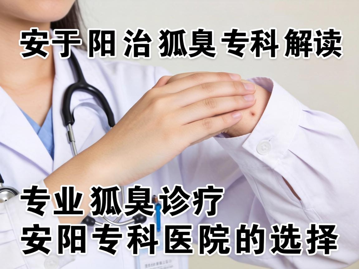 安阳治狐臭专科解读，专业狐臭诊疗，安阳专科医院的选择