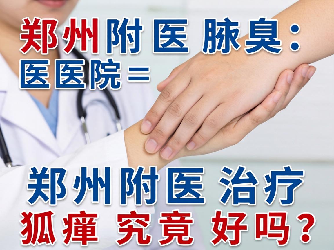 郑州附医腋臭医院解析，郑州附医治疗狐臭究竟好吗？